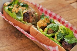 Spicy Moroccan Meatball Sub 