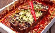 Christmas nut roast with a spicy sauce: Jamie Oliver