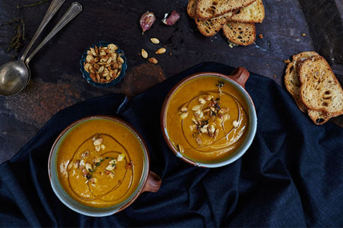 Glorious roasted pumpkin soup recipe
