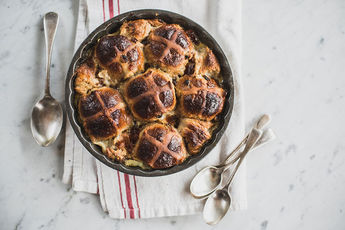 How to use up leftover hot cross buns