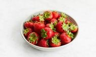 Strawberry &#038; elderflower sorbet: Anna Jones
