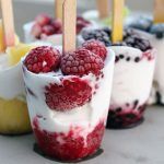 frozen yoghurt recipe using fruit on a stick