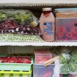 food waste feature - a fridge filled with food