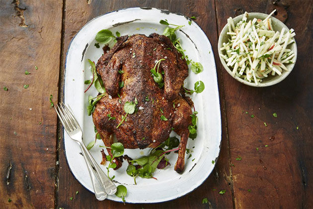 slow roast ruck with celeriac remoulade