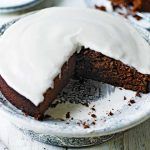 Chocolate and Guinness cake with frosting