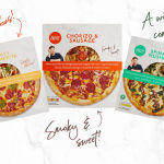 Jamie's new pizza range, available at Tesco