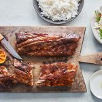 Ribs and coleslaw for bbq recipes
