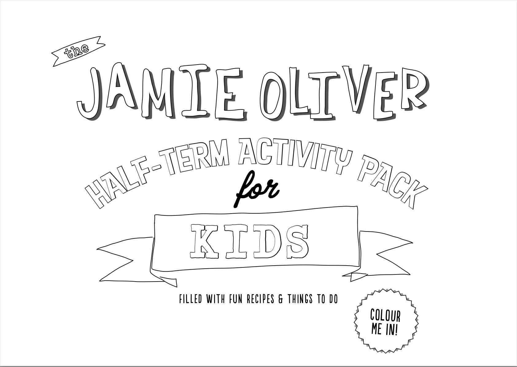Sign up for your October half term activity pack