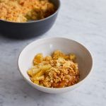 Bowl of apple crumble - the perfect autumn recipes