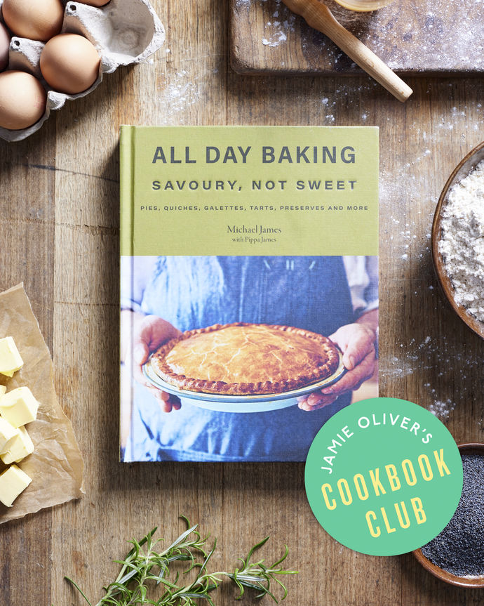 All Day Baking cookbook club cover