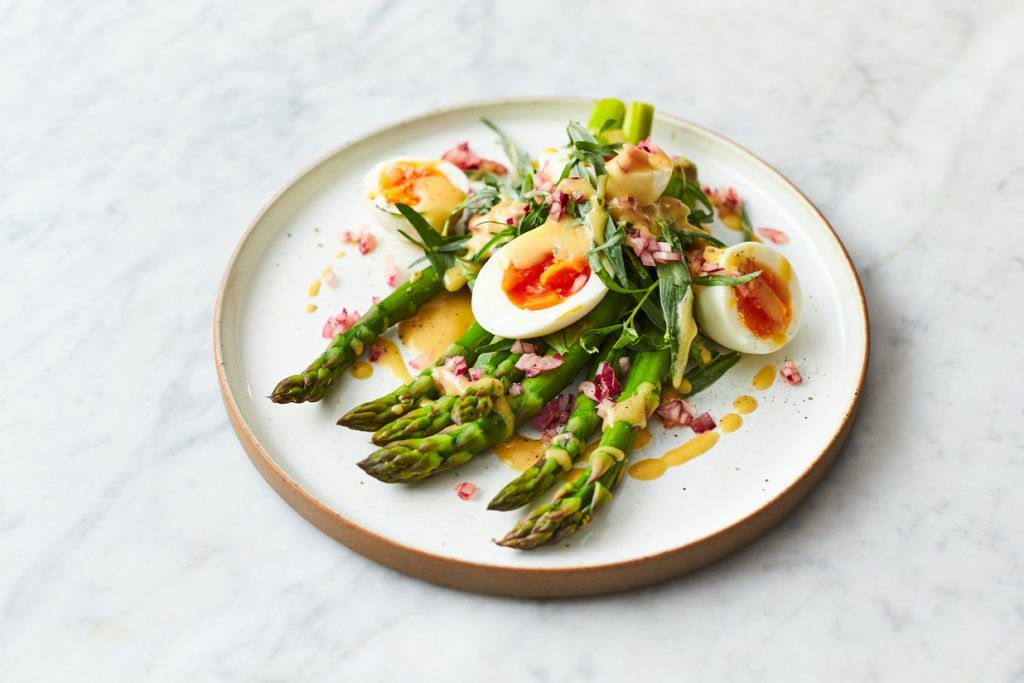 Asparagus and egg salad - one of Jamie's best spring recipes