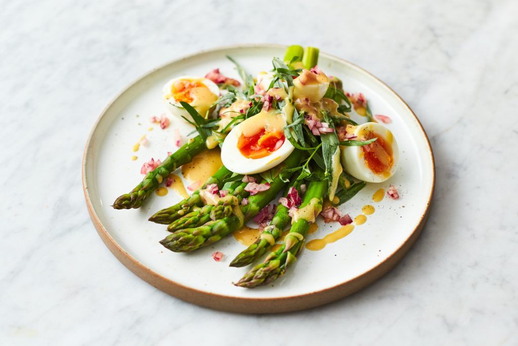 Asparagus and egg salad - one of Jamie's best spring recipes