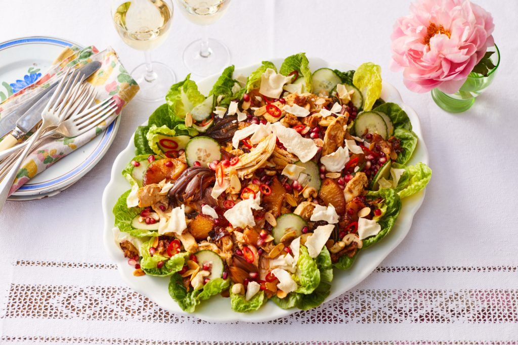 British food — coronation chicken salad