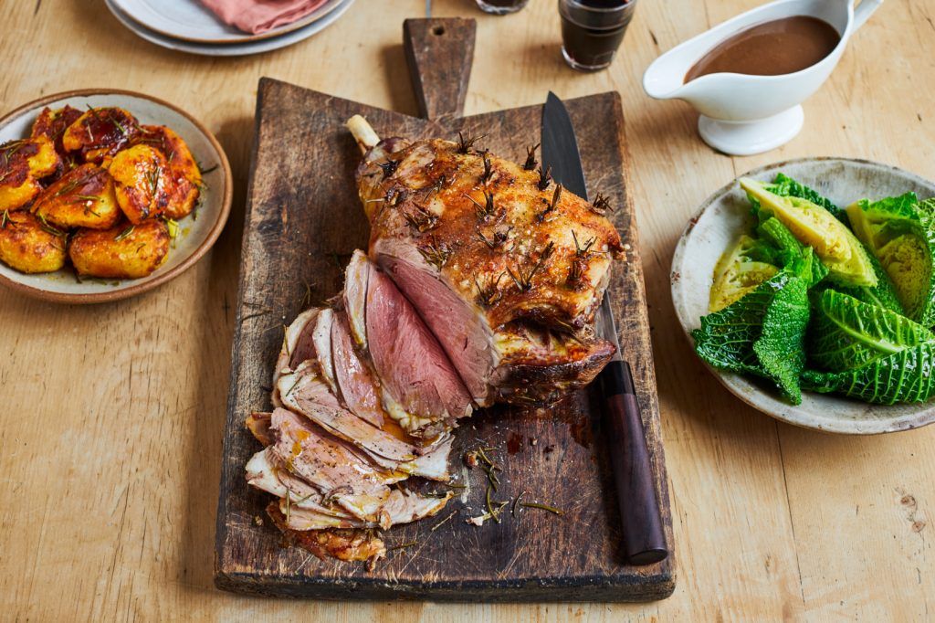 Easter lamb recipes - leg of lamb with all the trimmings