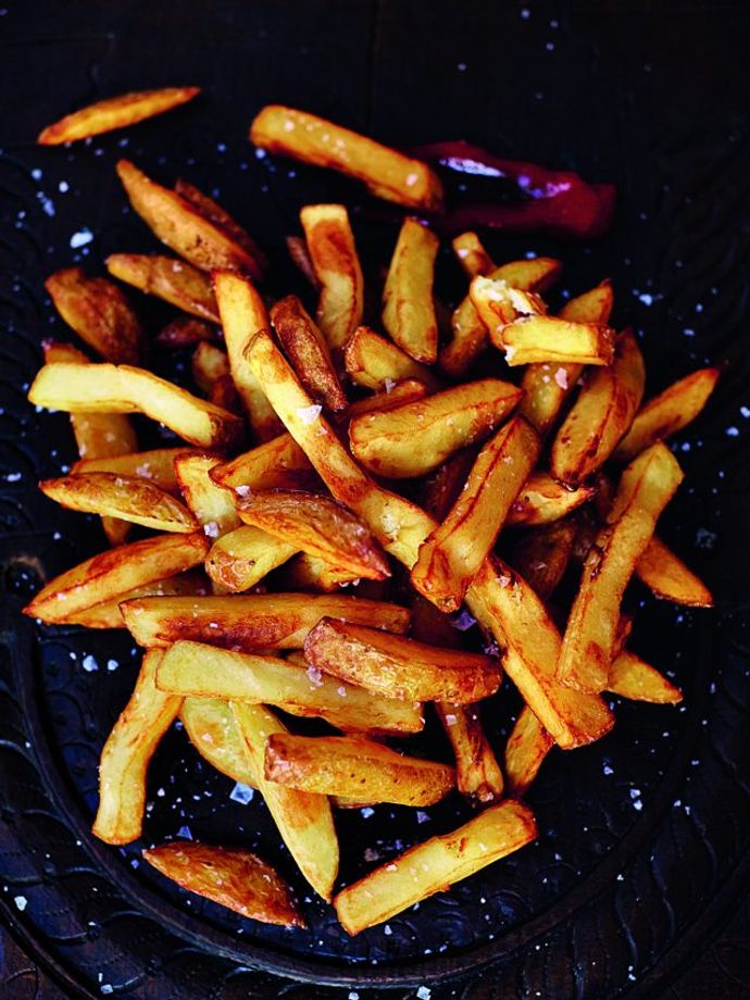 A pile of perfect chips