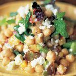 veggie recipe - chickpea and feta salad