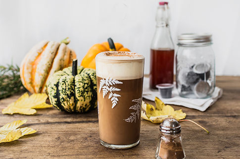 Homemade pumpkin spiced latte recipe