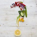 nutrition myths, fruit and veg aligned into a '?'