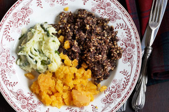 A Scottish feast for Burns Night