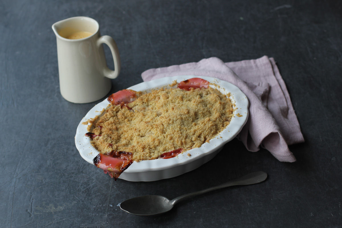 How to make rhubarb crumble | Features | Jamie Oliver