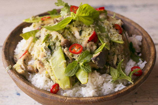 thai green curry chicken recipes