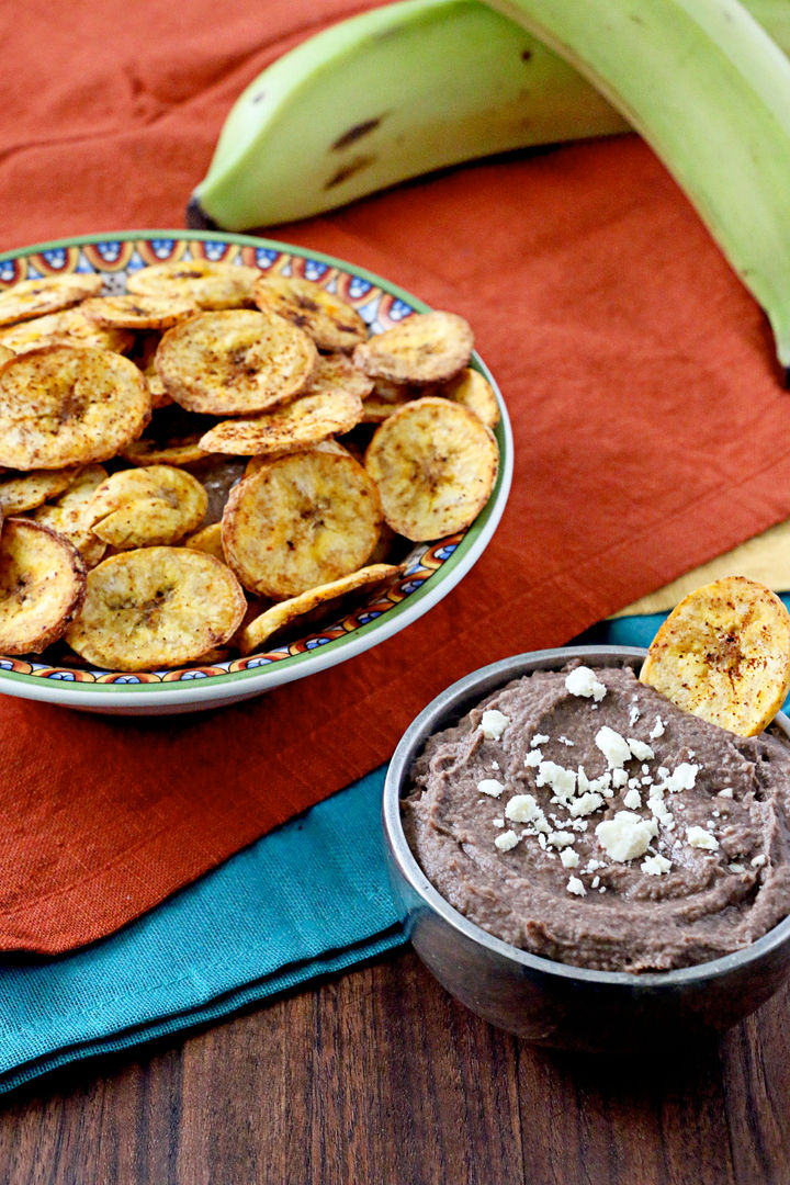 plantain chips & dips