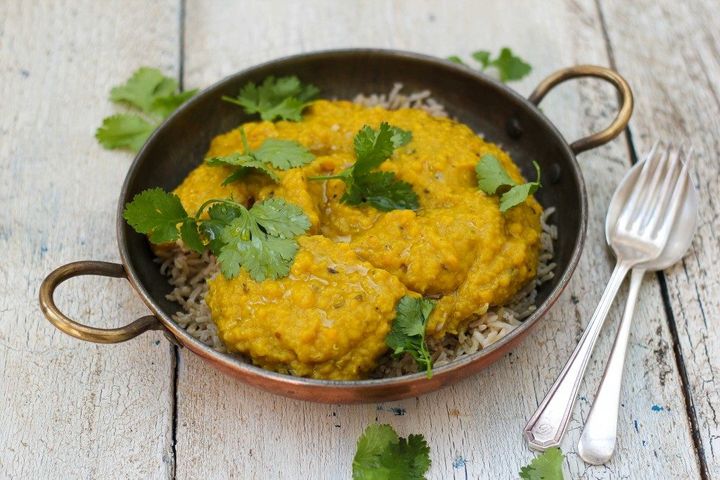 Image of cooked tarka dhal recipe