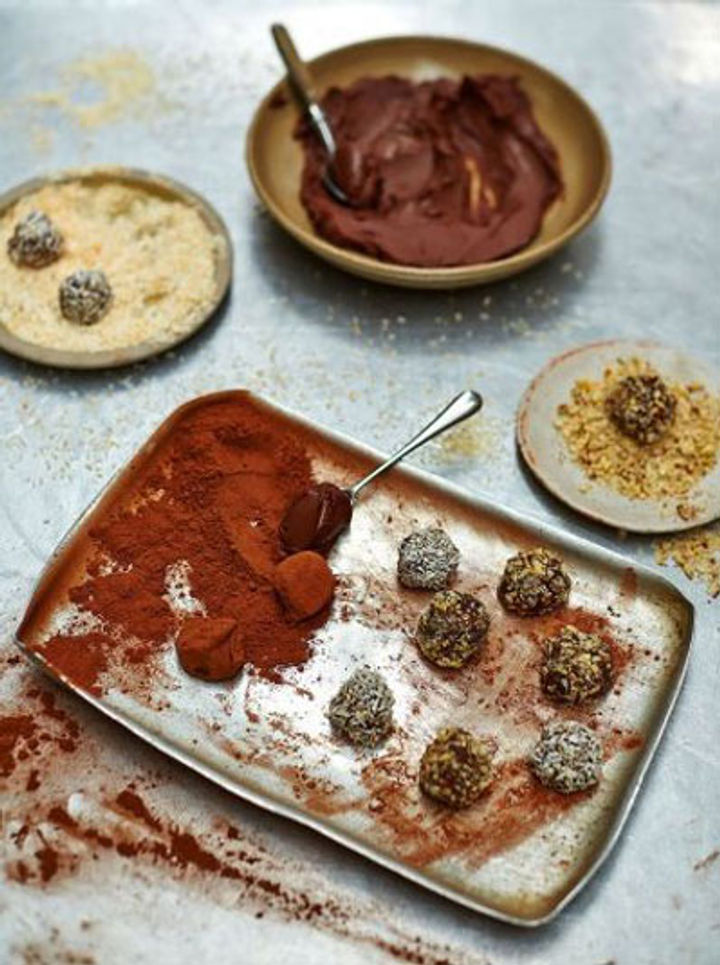 dairy-free recipe for chocolate truffles
