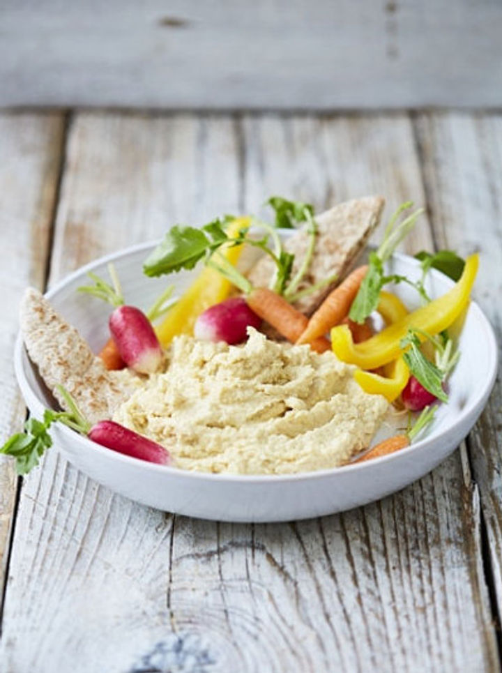 houmous to make with the kids