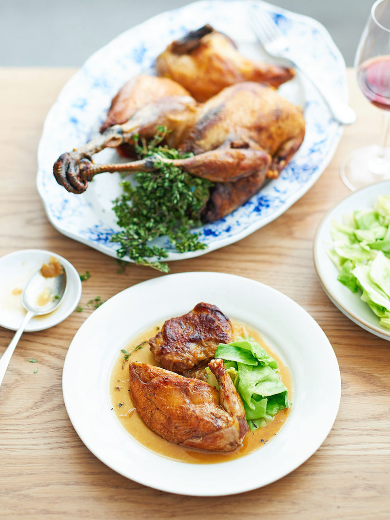 Whole roasted pheasant | Game recipes | Jamie magazine recipe
