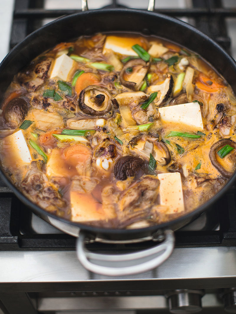 Korean-inspired chicken hotpot recipe | Jamie Oliver recipes