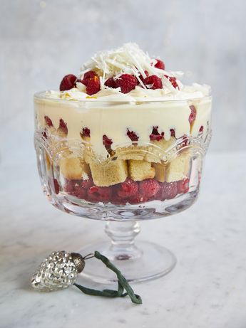 Taron's mum's Christmas trifle