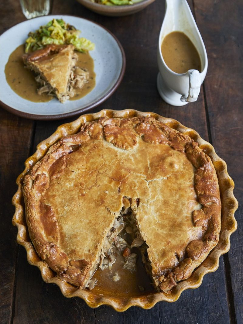 Two warming recipes for a traditional and classic chicken pie