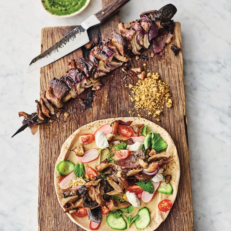 Reusachtig Uitgebreid leerling Crispy mushroom shawarma | Jamie Oliver recipes
