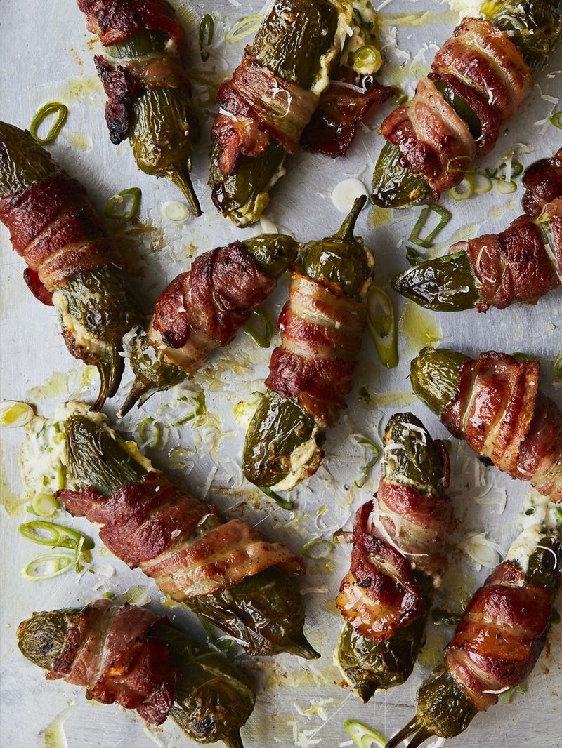 Brilliant bacon-wrapped jalapeño peppers