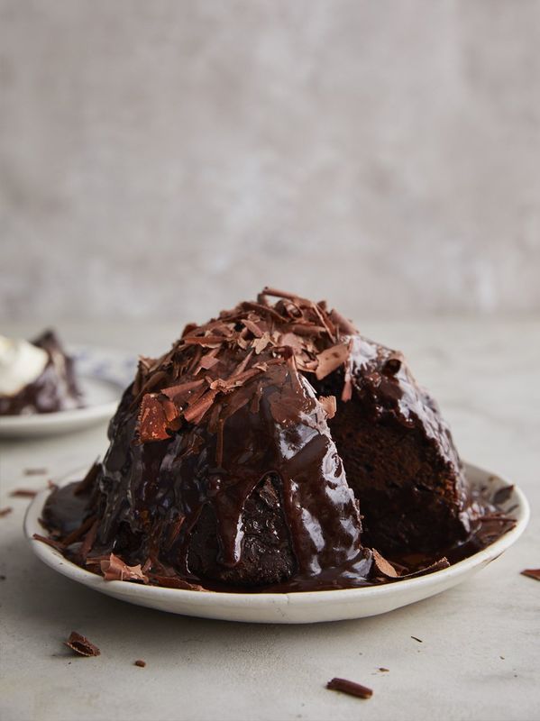 Sally & Brenda’s spectacular fudgy chocolate pudding