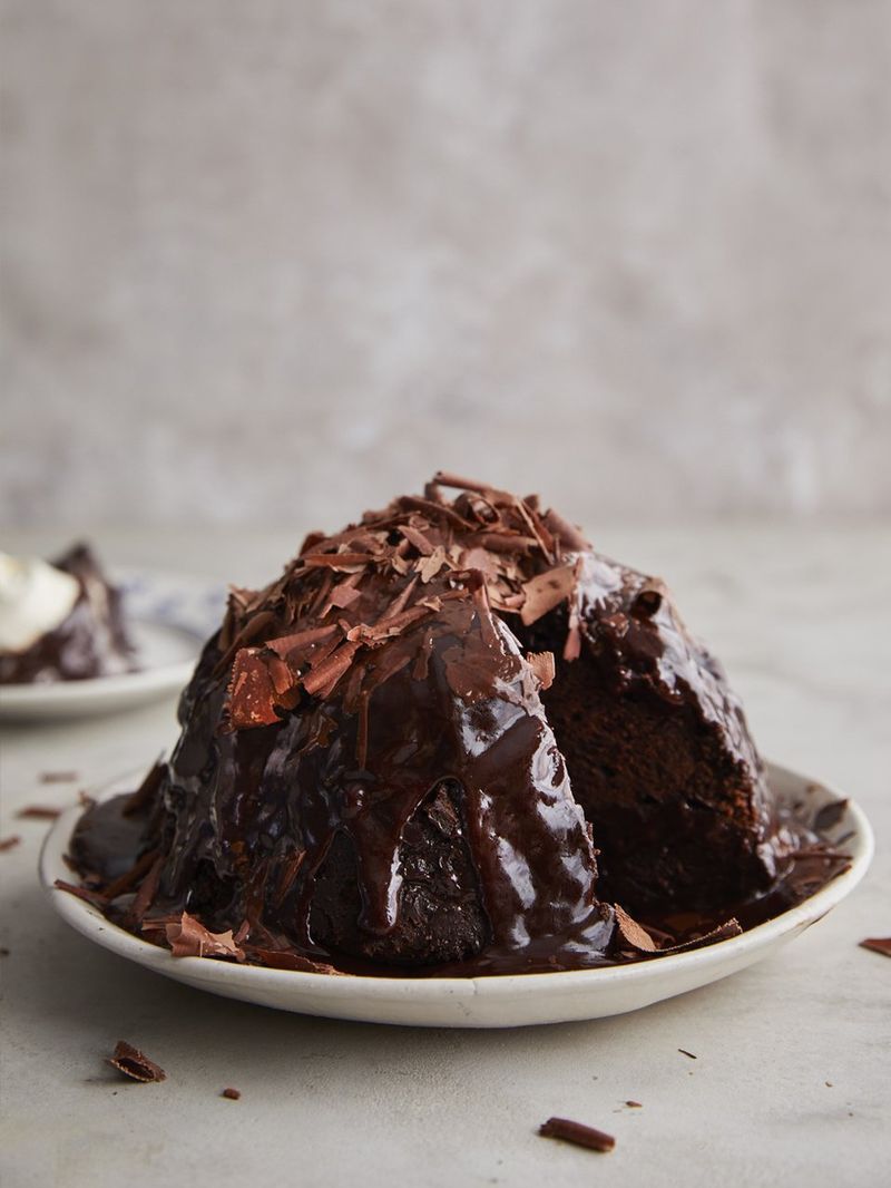 Торт пудинг шоколадный