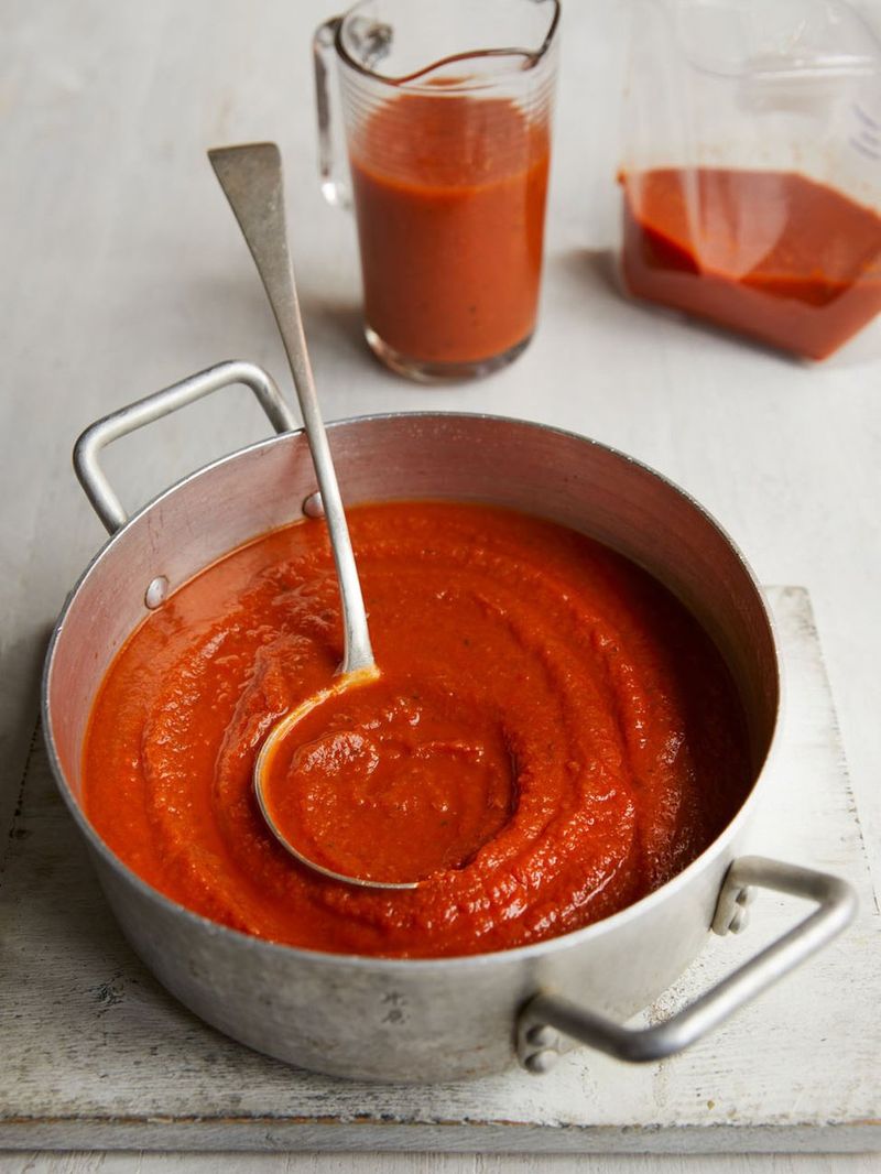 Tomato base sauce | Recipes | Jamie Oliver