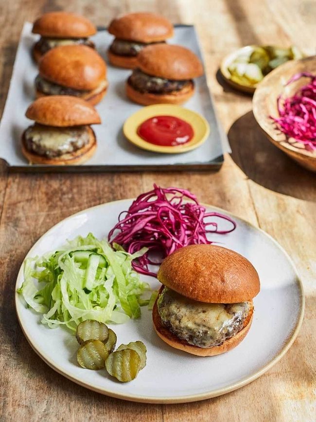 Buddy's BBQ burgers Jamie Oliver recipes