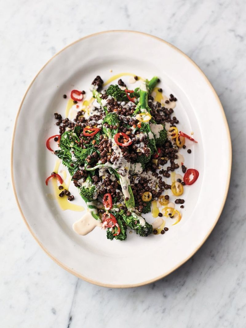 Tasty warm lentil salad | Lentil recipes | Jamie Oliver