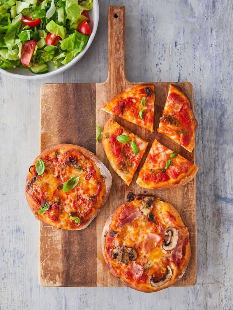 quick pizzettas | Jamie Oliver recipes