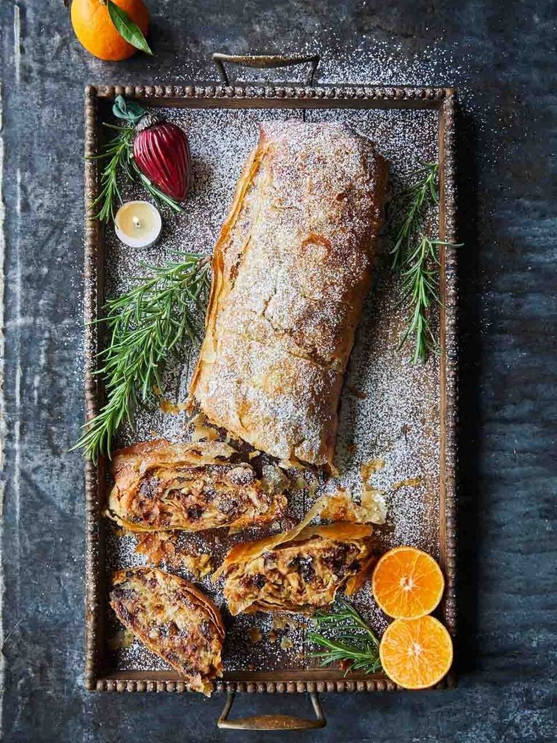 Anything goes Christmas strudel | Jamie Oliver recipes