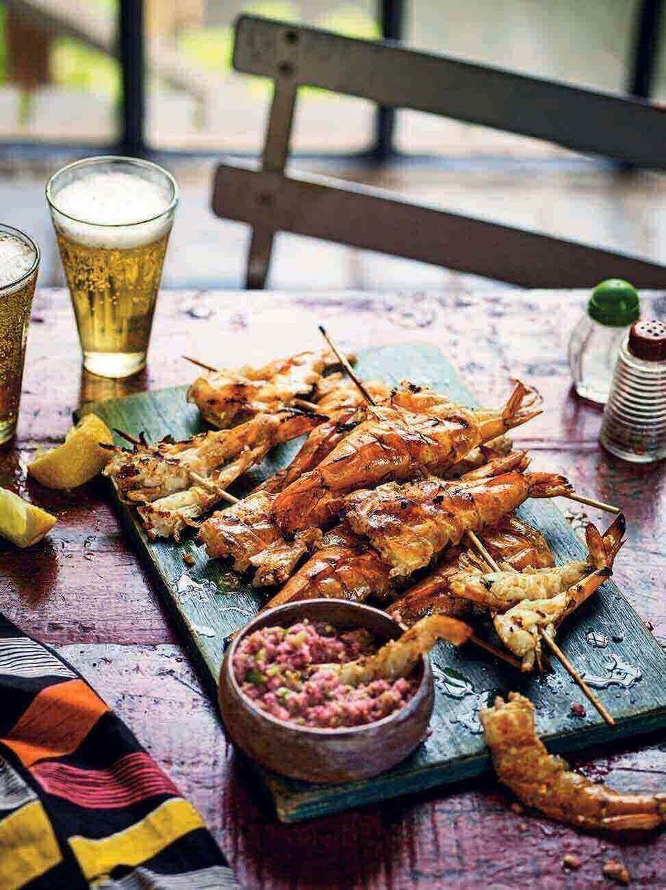 King prawns clearance bbq recipe