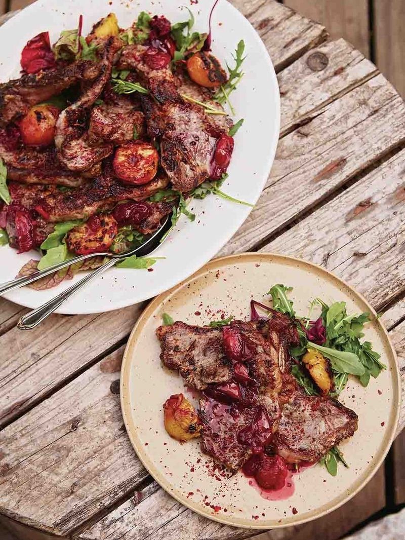 labyrint Willen Stimulans Tahini BBQ lamb chops | Jamie Oliver recipes