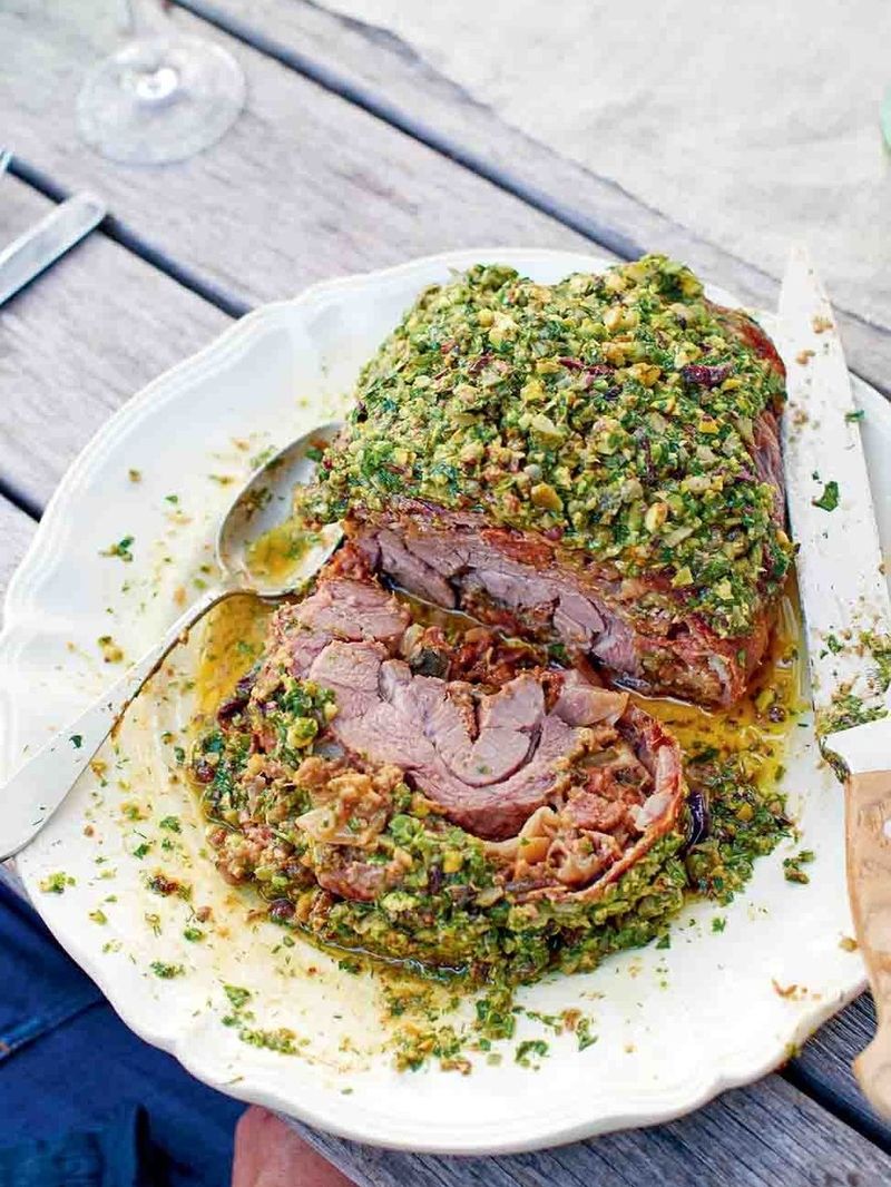 Slow-roasted lamb | Jamie Oliver recipes