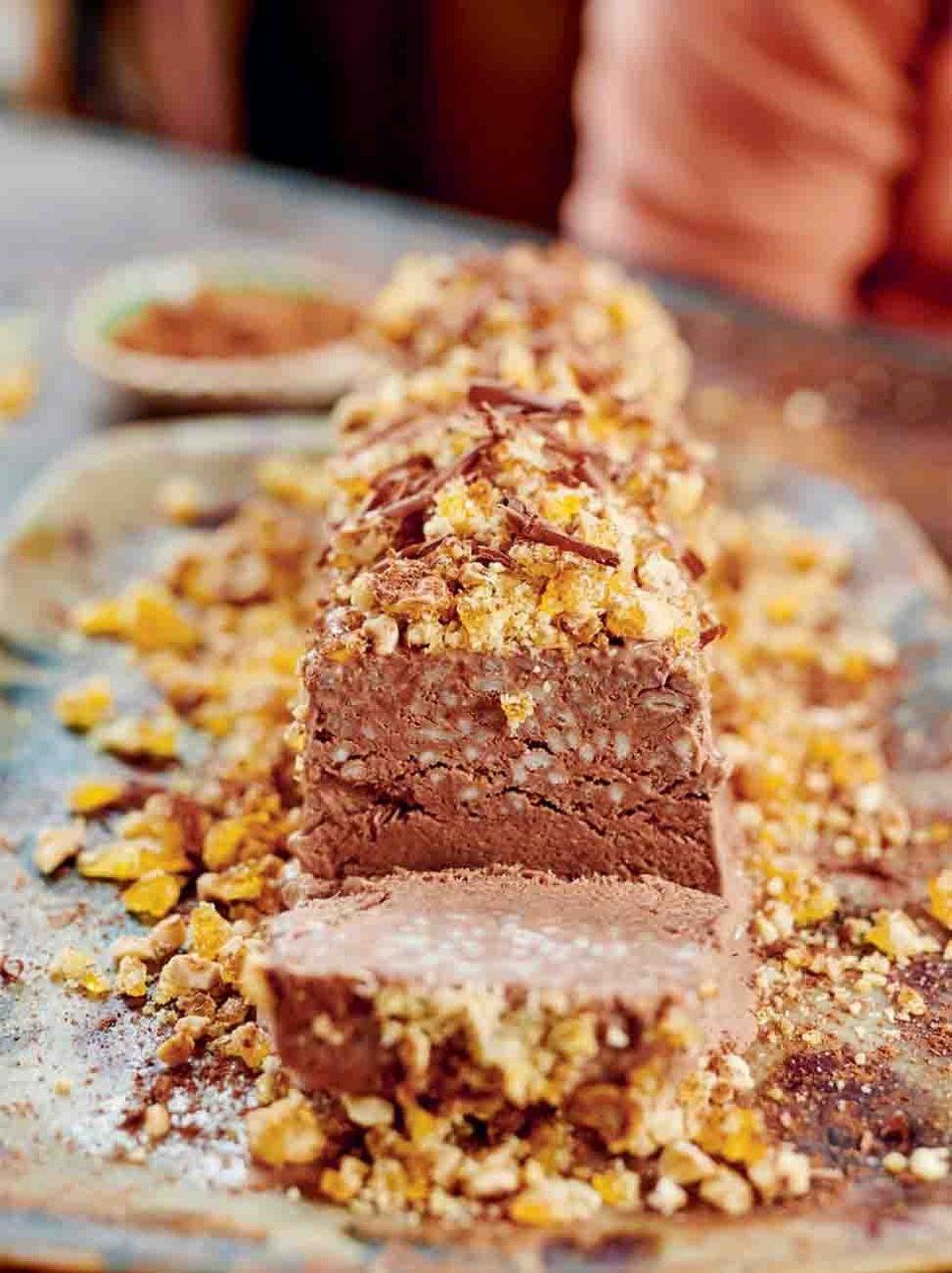 Classic Chocolate Hazelnut Semifreddo | Emma Duckworth Bakes