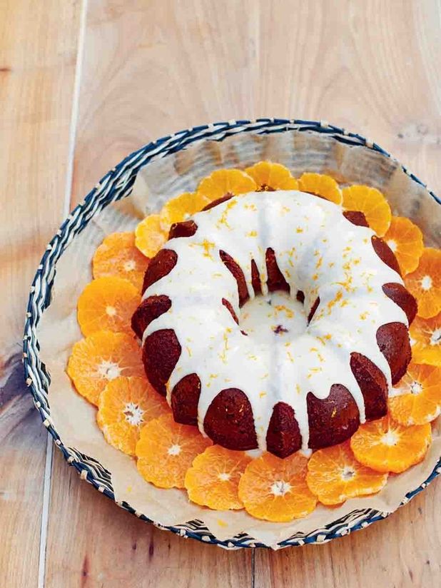 Tangerine dream cake