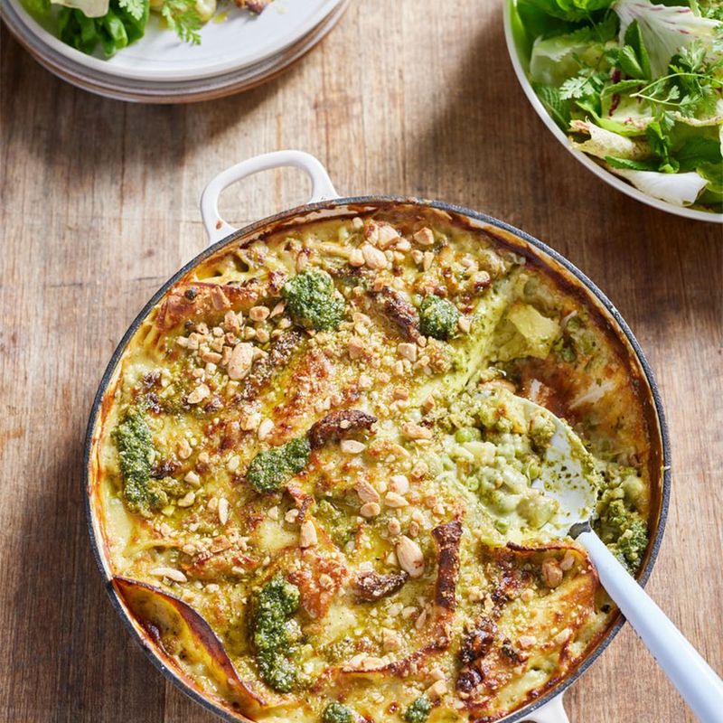 One-pan veggie lasagne | Jamie Oliver recipes
