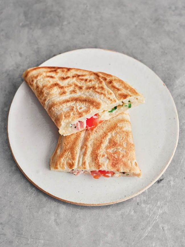 Speedy folded flatbread Jamie Oliver recipes