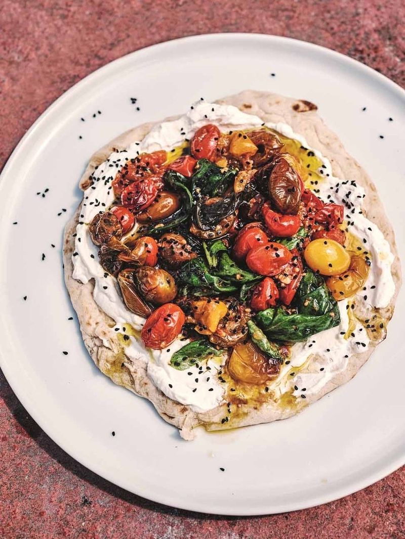 Roasted Tomatoes And Labneh Jamie Oliver Recipes